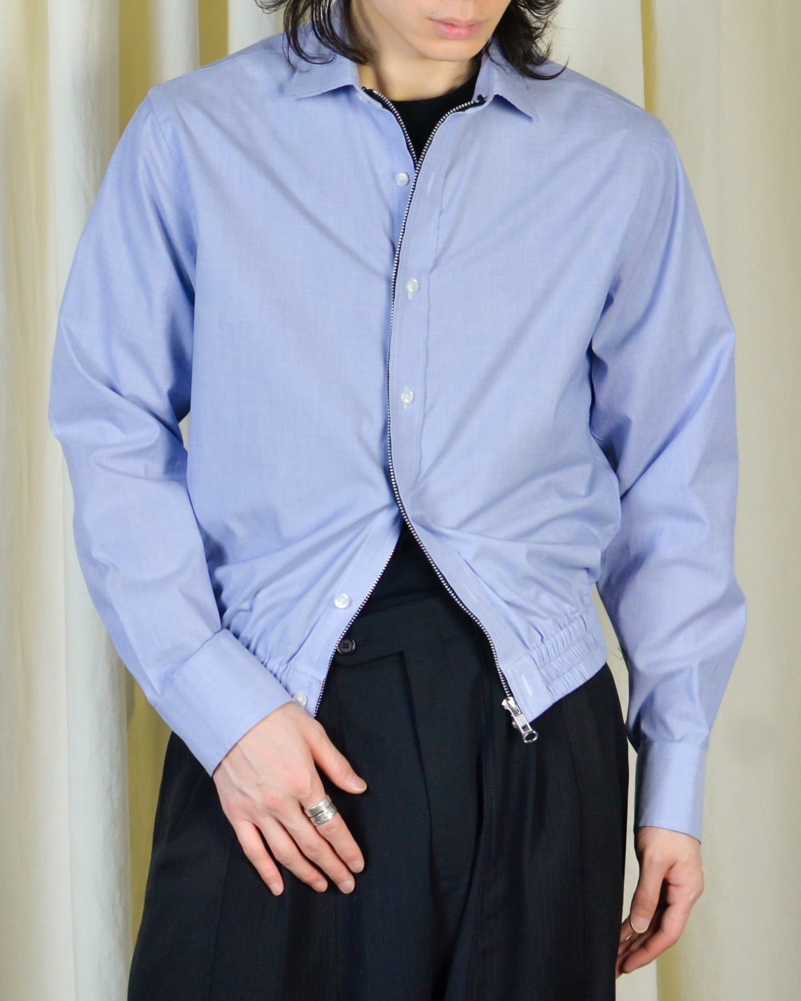 RE-039 / zip shirt blouson 【C】