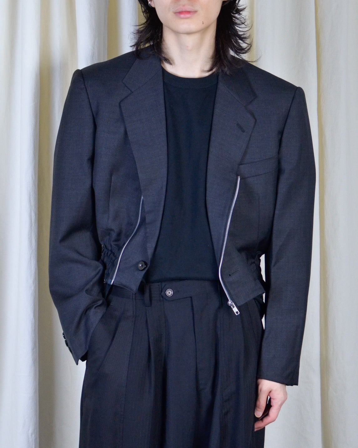 RE-038 / tailored short blouson 【C】