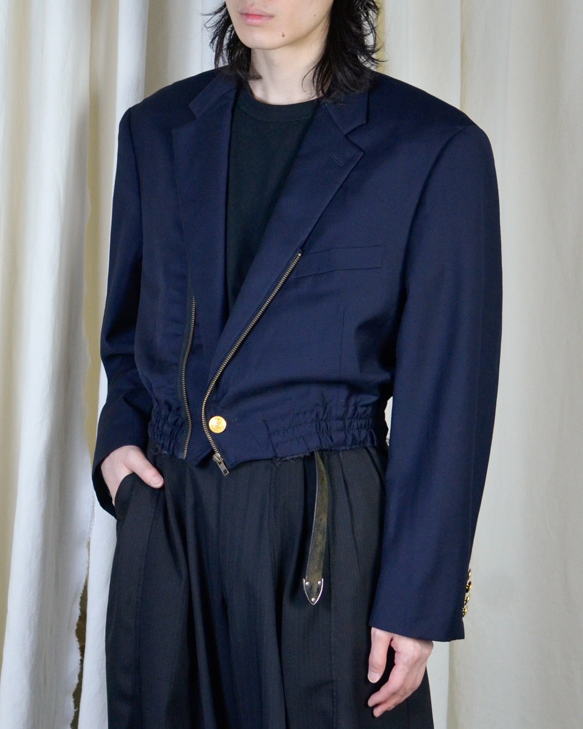 WL-016 / tailored short blouson 【A】
