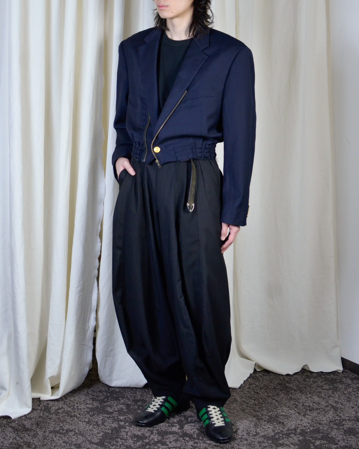 WL-016 / tailored short blouson 【A】