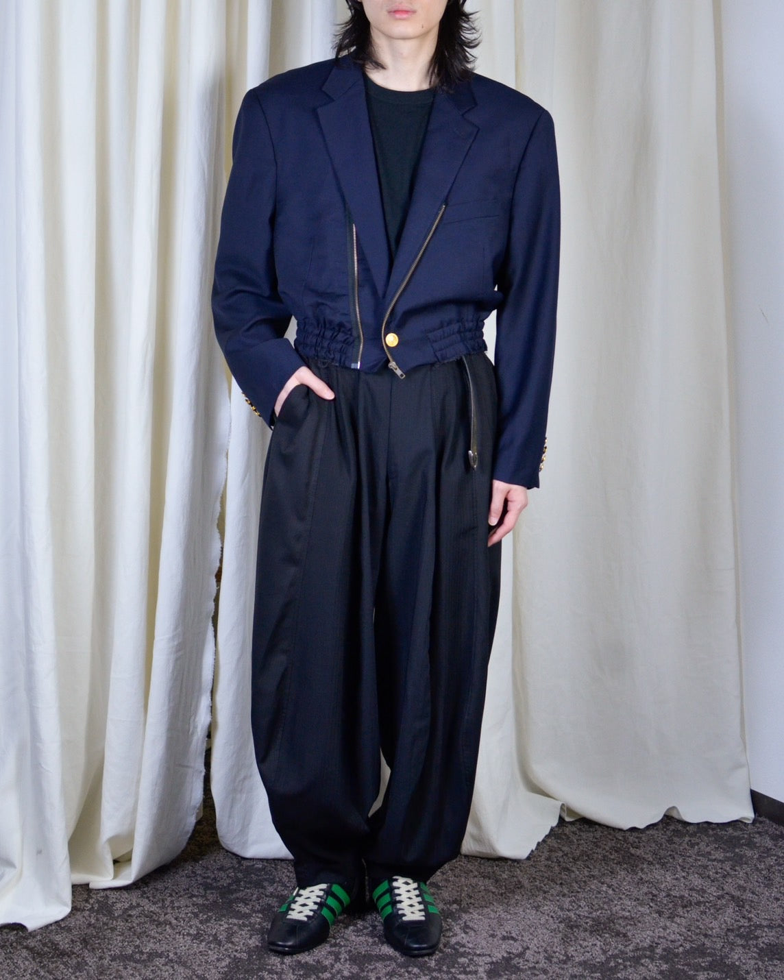 WL-016 / tailored short blouson 【A】