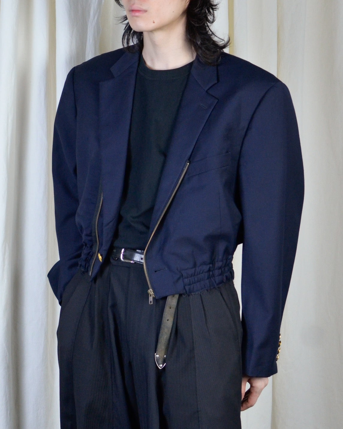 WL-016 / tailored short blouson 【A】