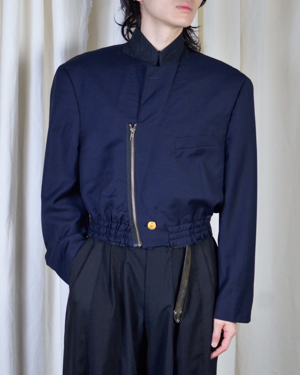 WL-016 / tailored short blouson 【A】