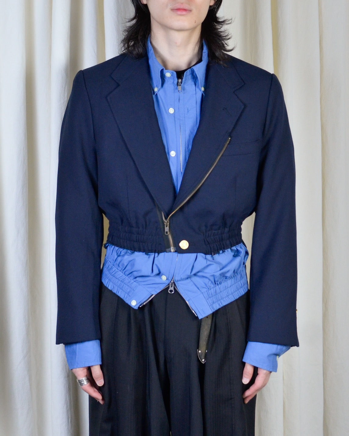 WL-016 / tailored short blouson 【B】