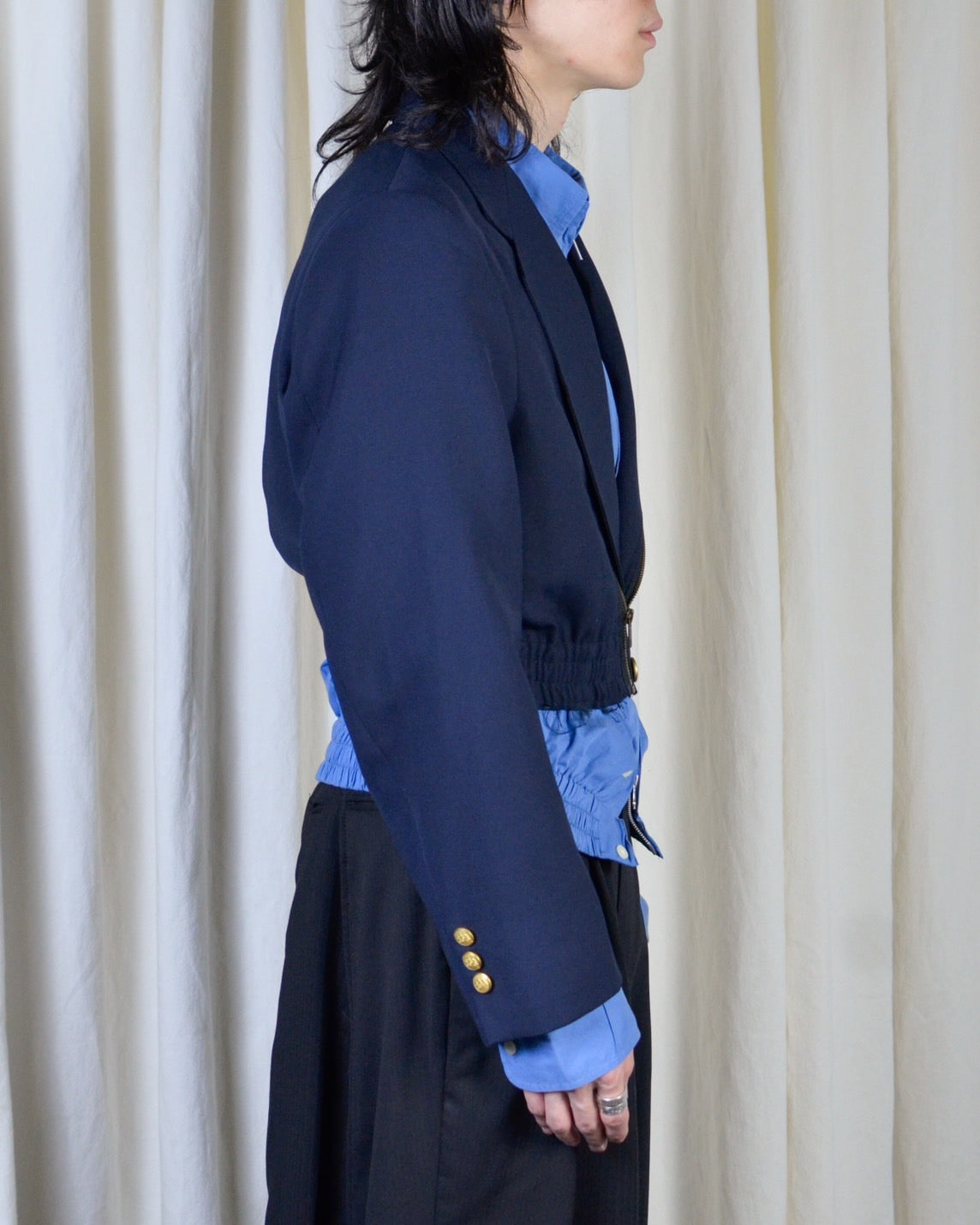 WL-016 / tailored short blouson 【B】