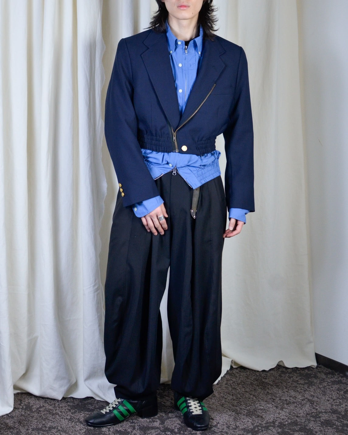 WL-016 / tailored short blouson 【B】