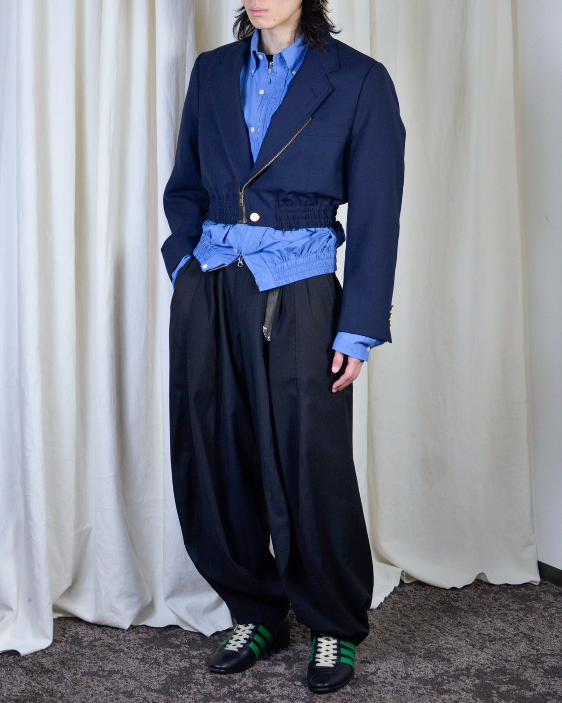 WL-016 / tailored short blouson 【B】