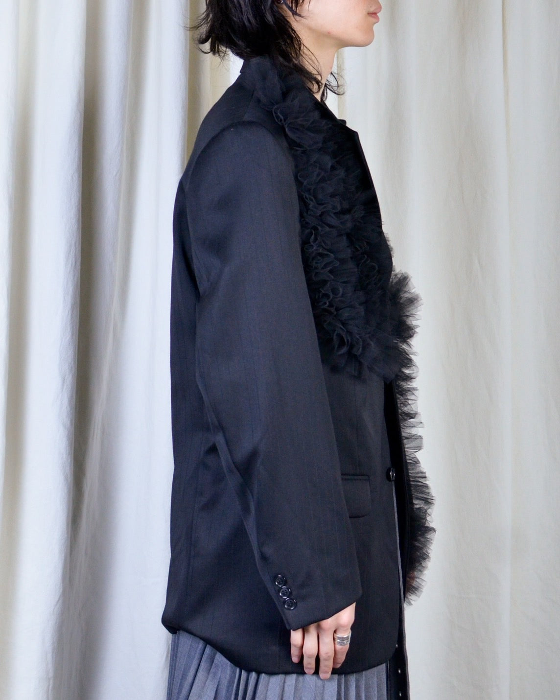 RE-003-01 / cutting frill jacket 【C】