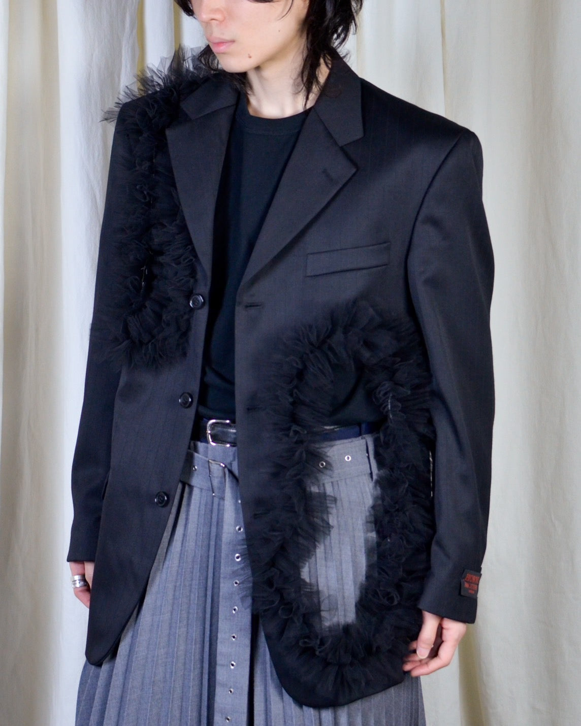 RE-003-01 / cutting frill jacket 【C】