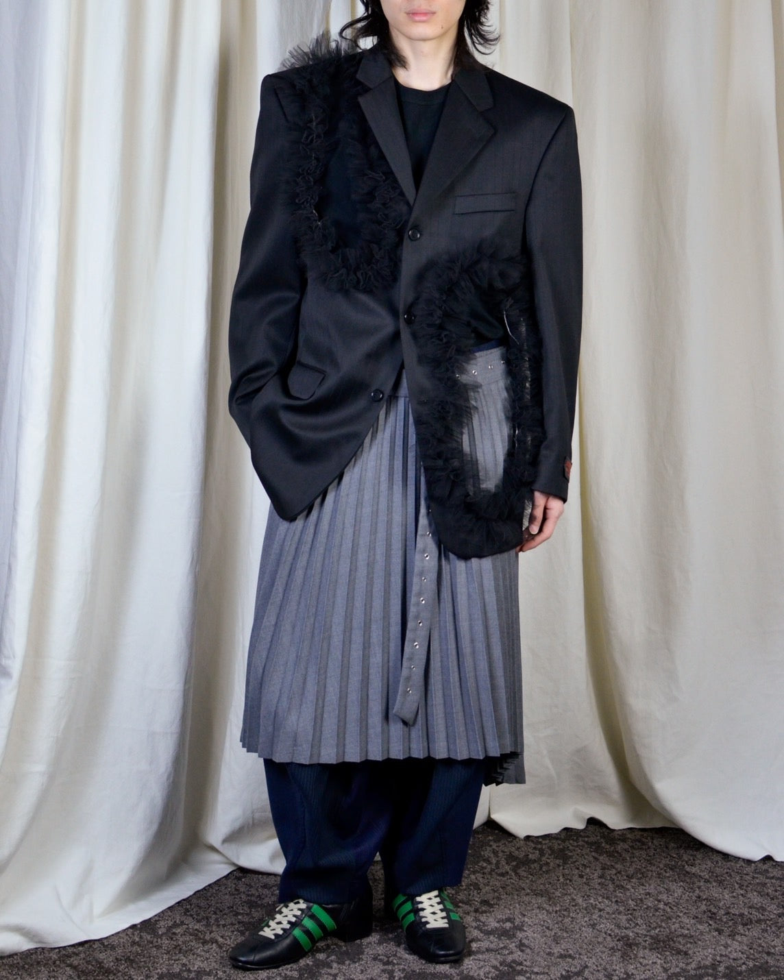 RE-003-01 / cutting frill jacket 【C】