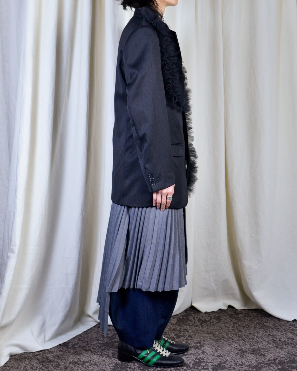 RE-003-01 / cutting frill jacket 【C】