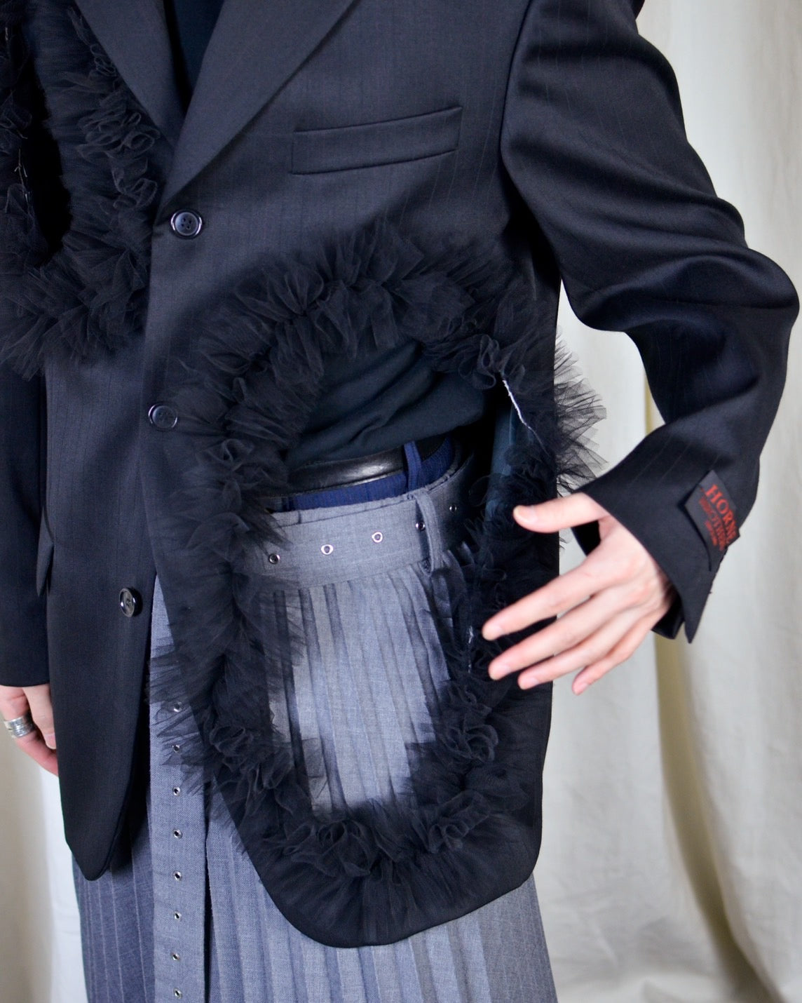 RE-003-01 / cutting frill jacket 【C】