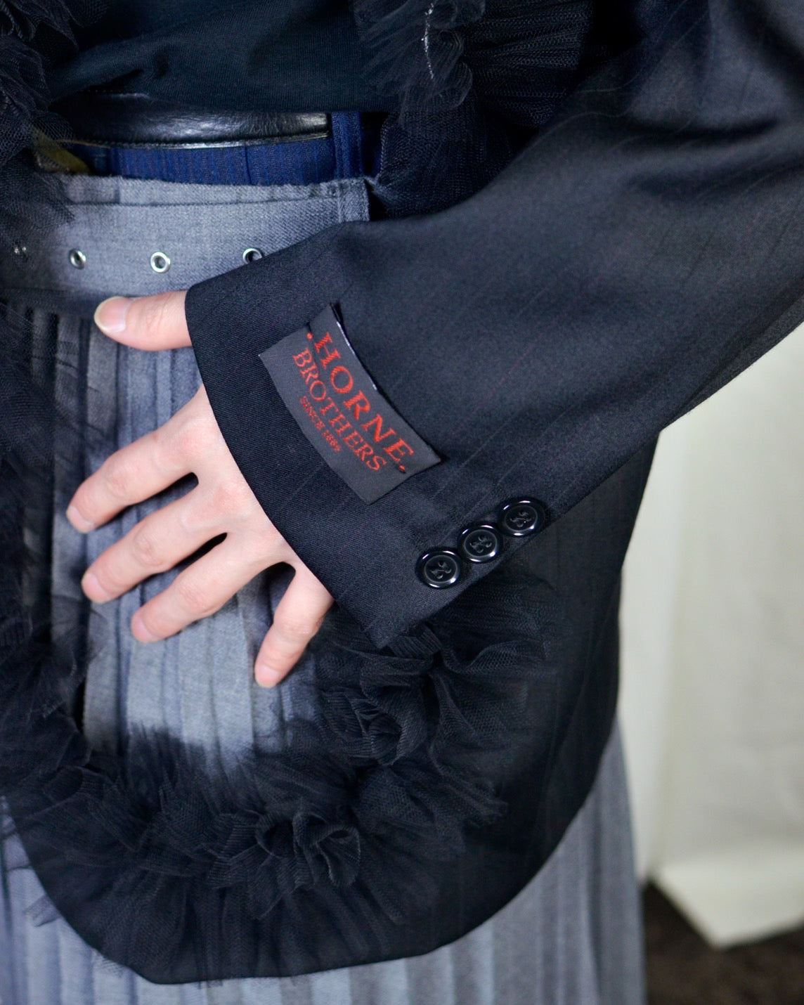 RE-003-01 / cutting frill jacket 【C】