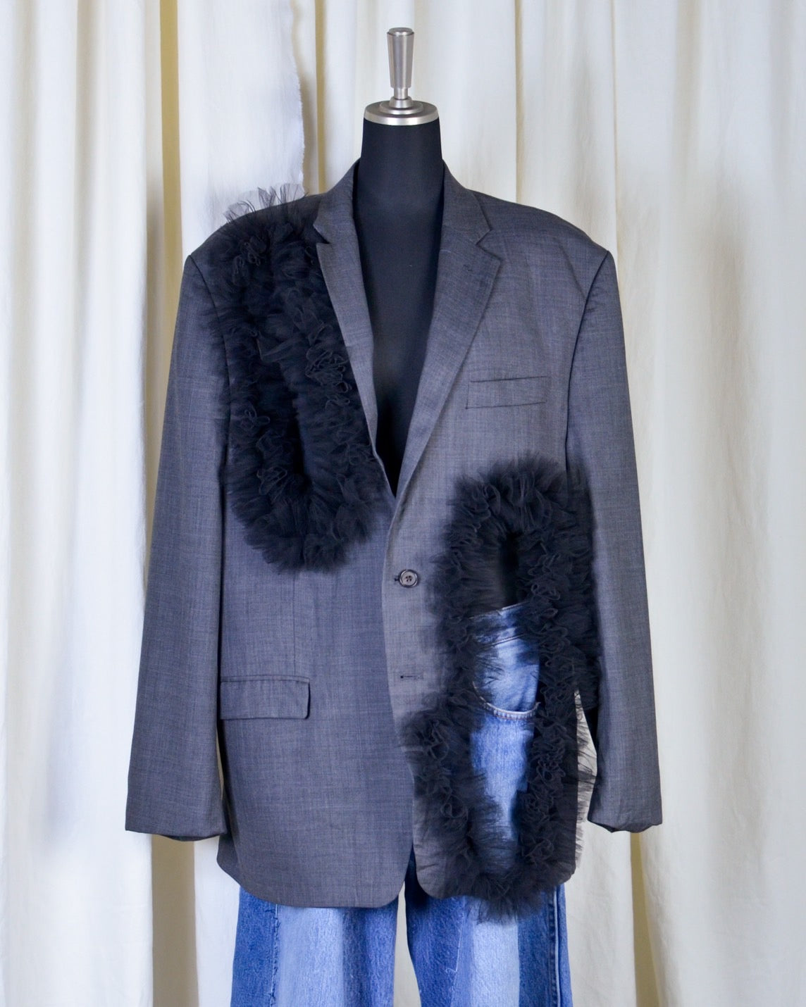 RE-003-01 / cutting frill jacket 【B】