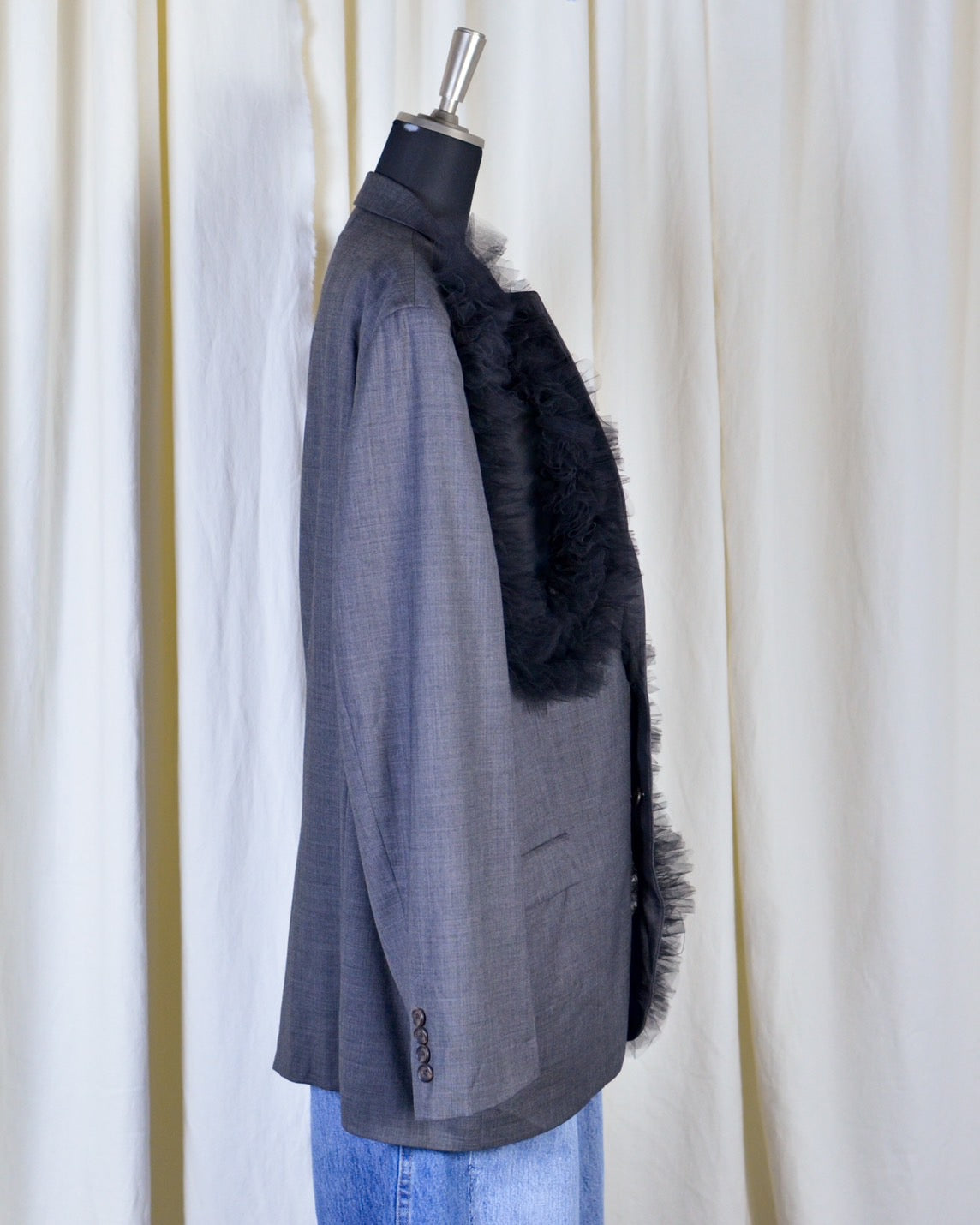 RE-003-01 / cutting frill jacket 【B】