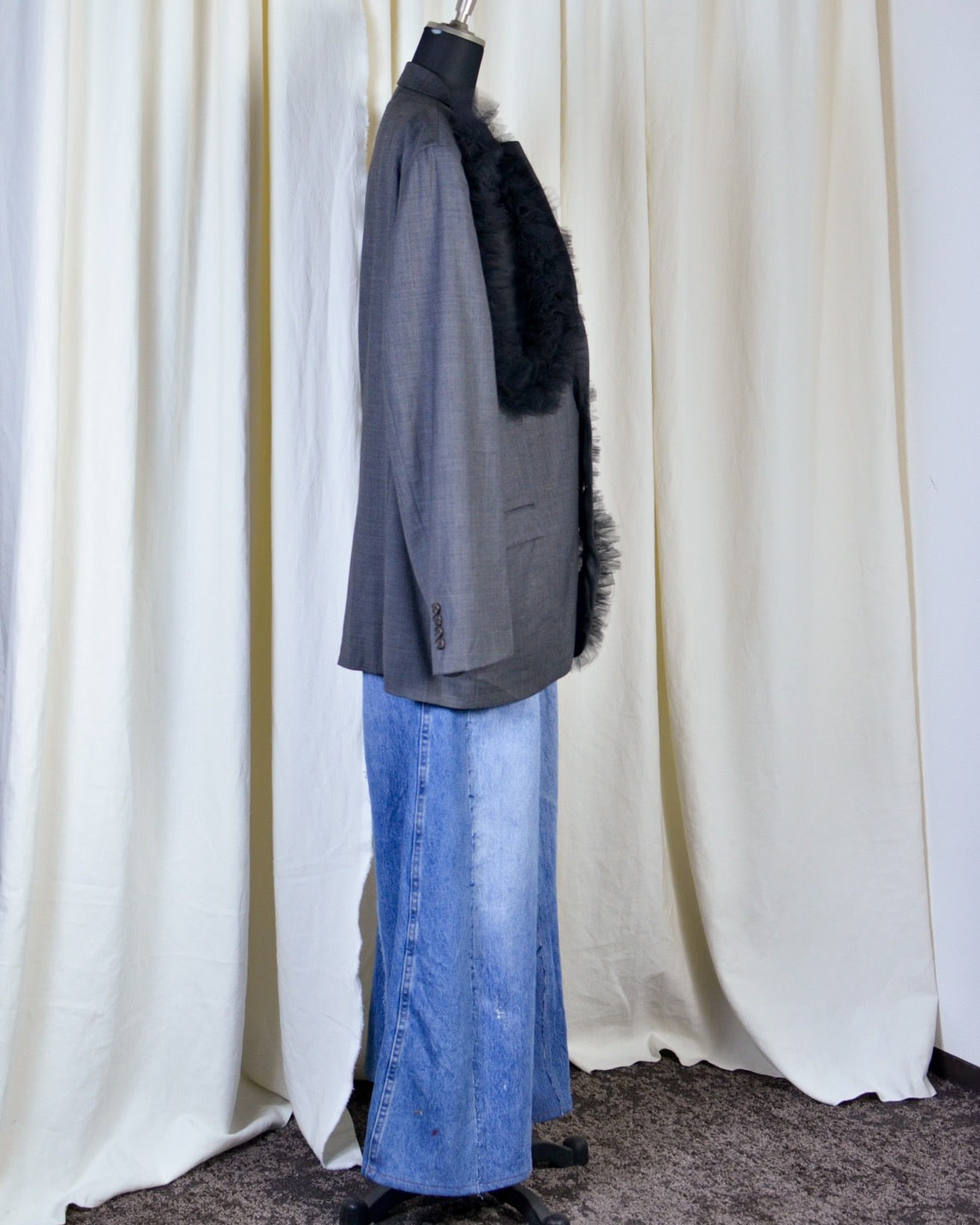 RE-003-01 / cutting frill jacket 【B】