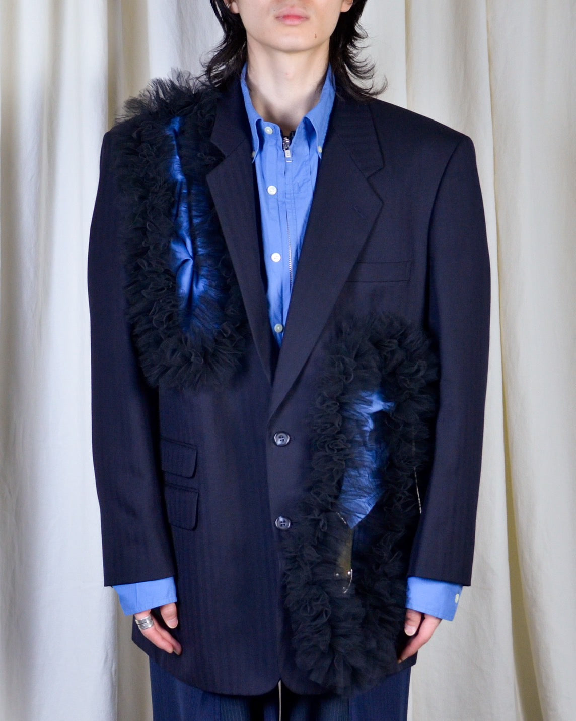 RE-003-01 / cutting frill jacket 【A】