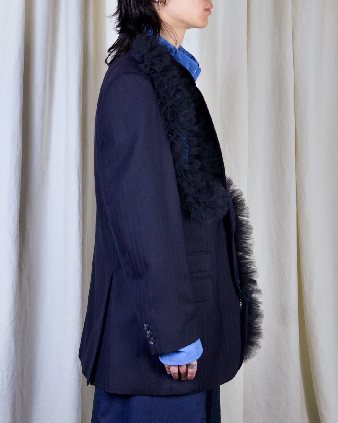 RE-003-01 / cutting frill jacket 【A】