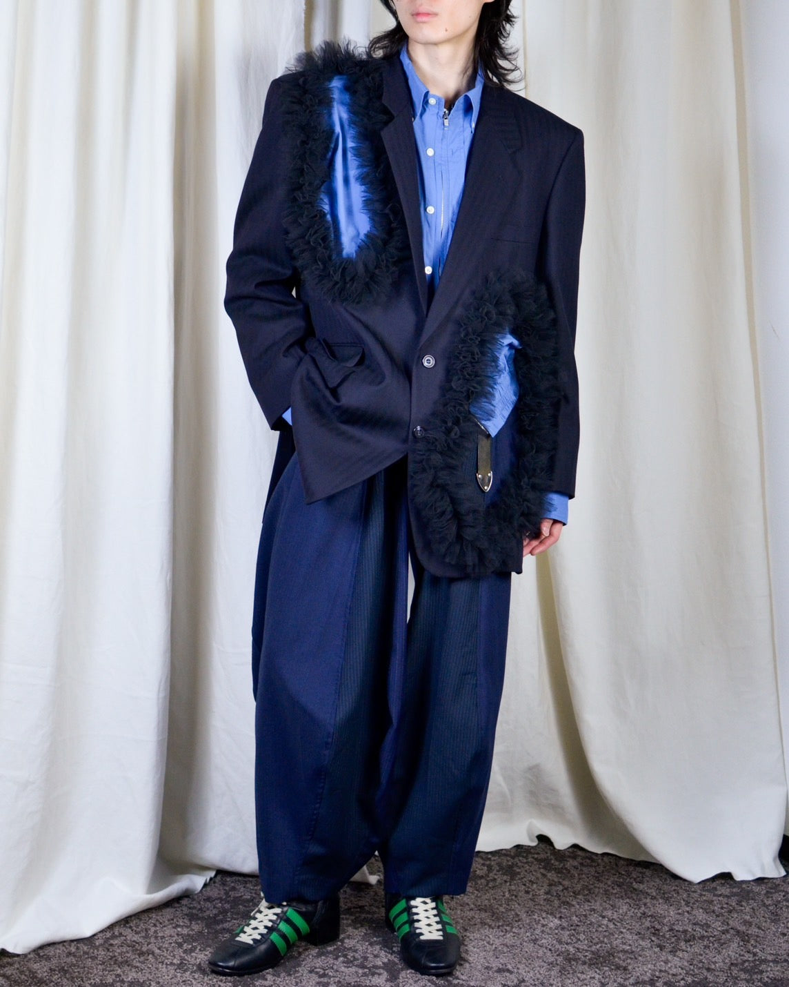 RE-003-01 / cutting frill jacket 【A】