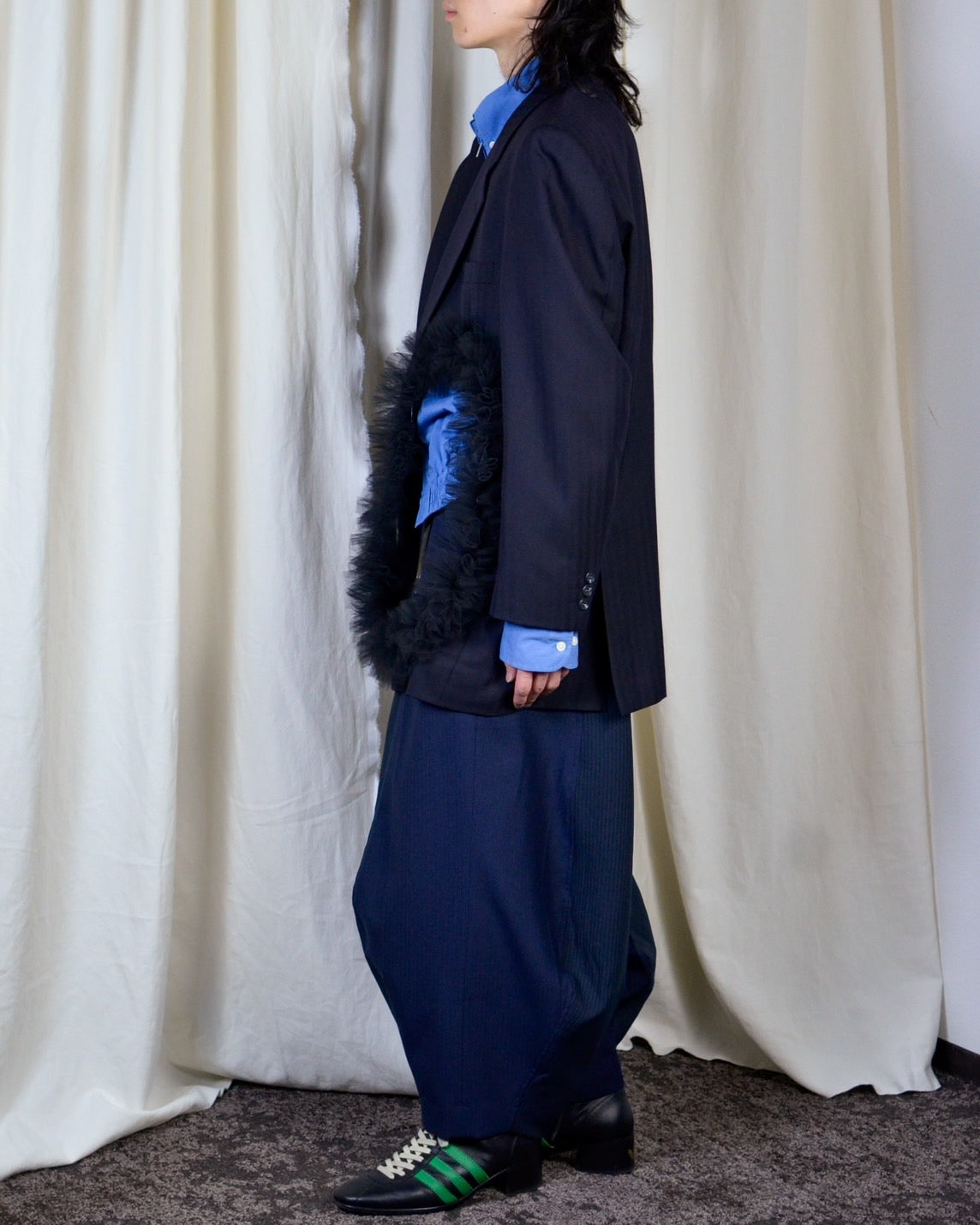 RE-003-01 / cutting frill jacket 【A】