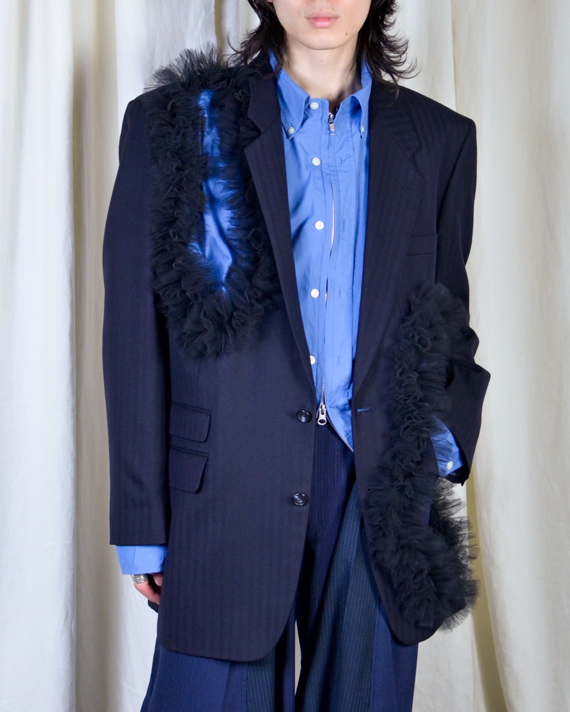RE-003-01 / cutting frill jacket 【A】