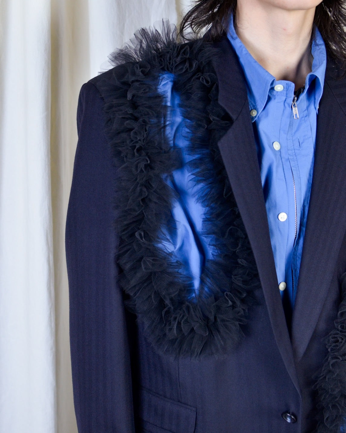 RE-003-01 / cutting frill jacket 【A】