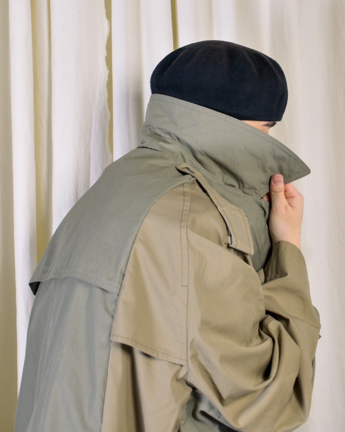 RE-037 / rebuild trench jacket 【A】