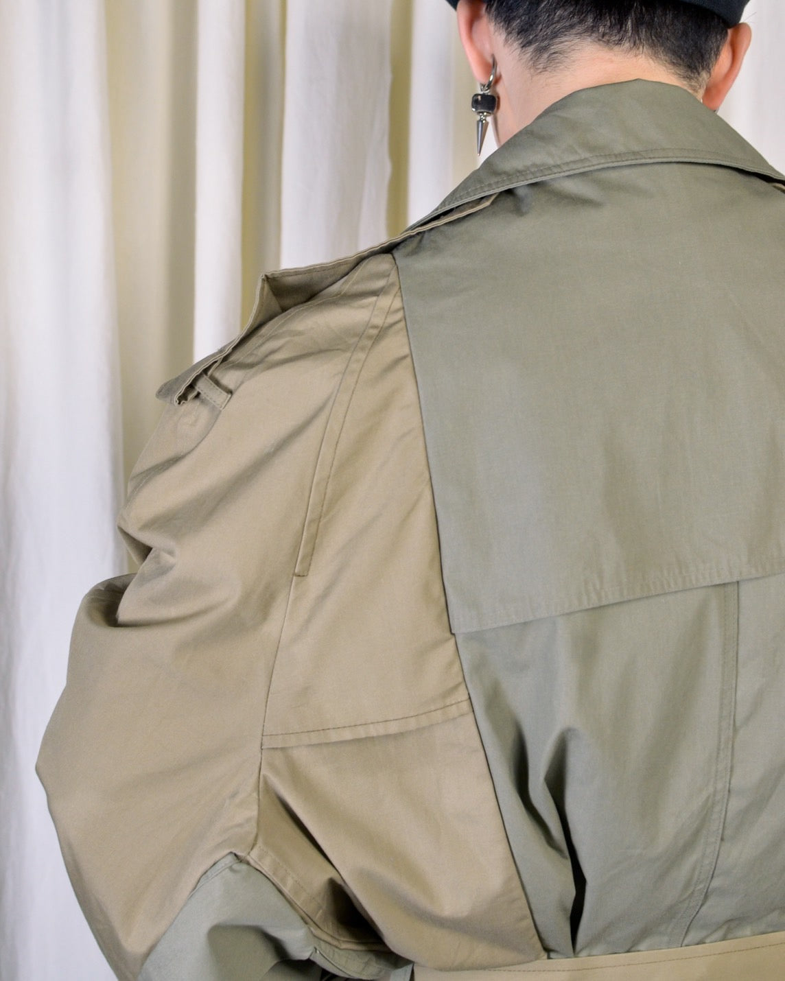 RE-037 / rebuild trench jacket 【A】