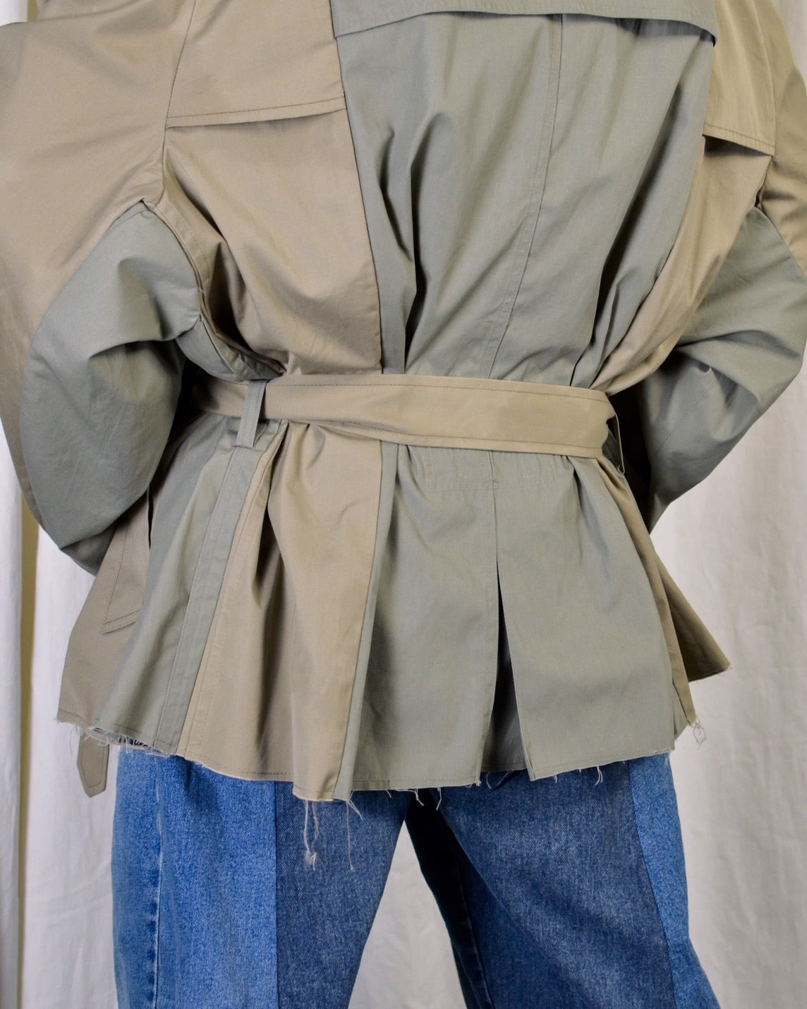 RE-037 / rebuild trench jacket 【A】