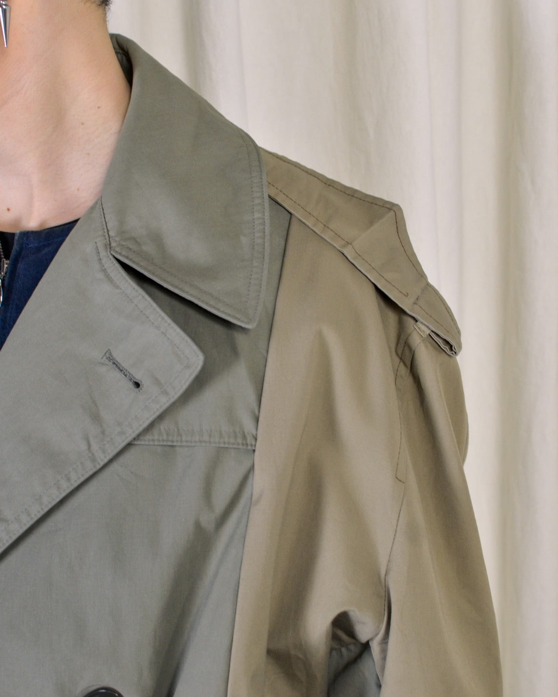 RE-037 / rebuild trench jacket 【A】
