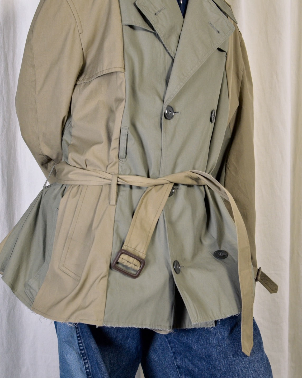 RE-037 / rebuild trench jacket 【A】