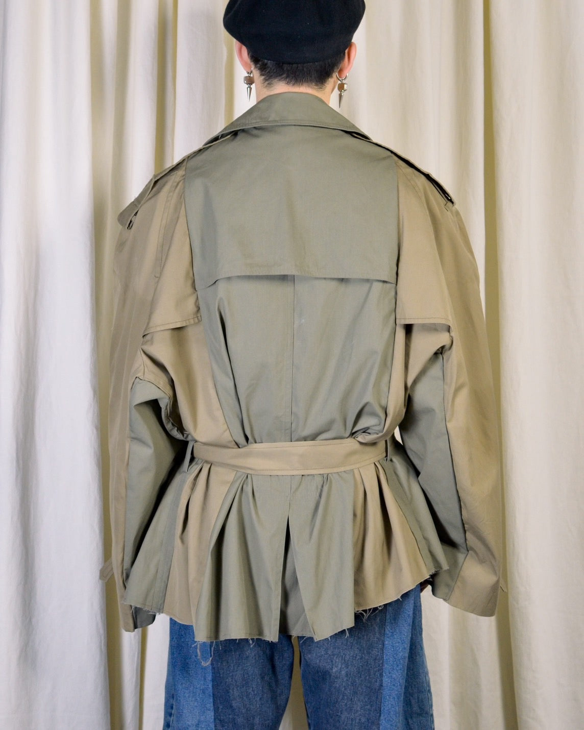 RE-037 / rebuild trench jacket 【A】