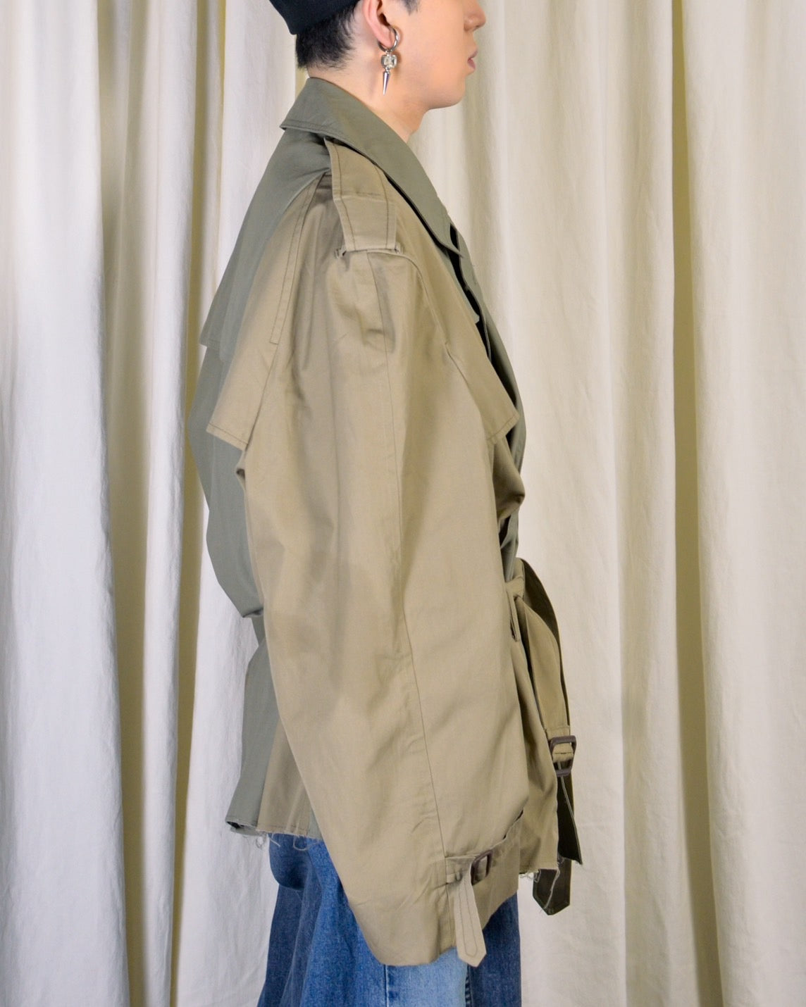 RE-037 / rebuild trench jacket 【A】