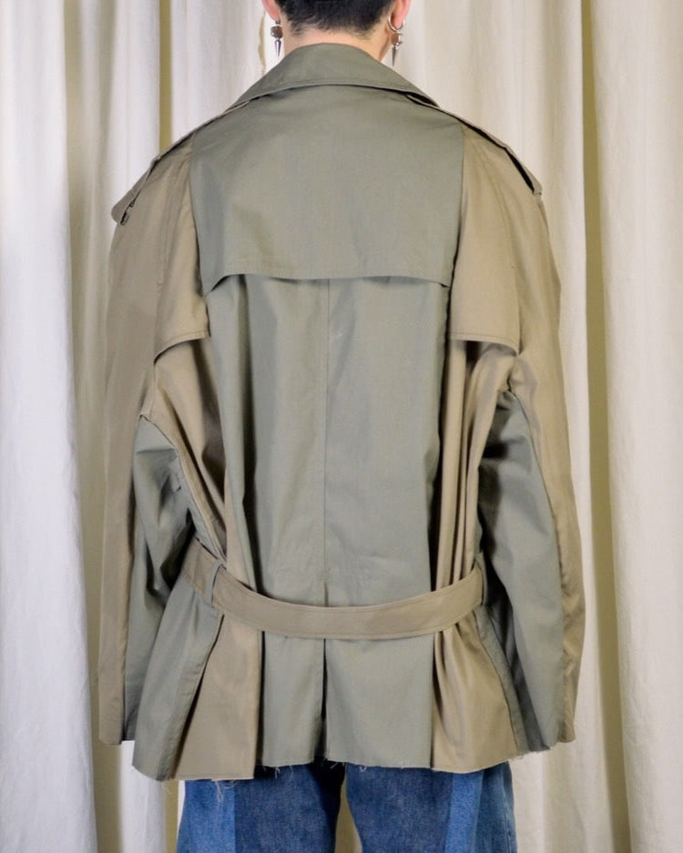 RE-037 / rebuild trench jacket 【A】