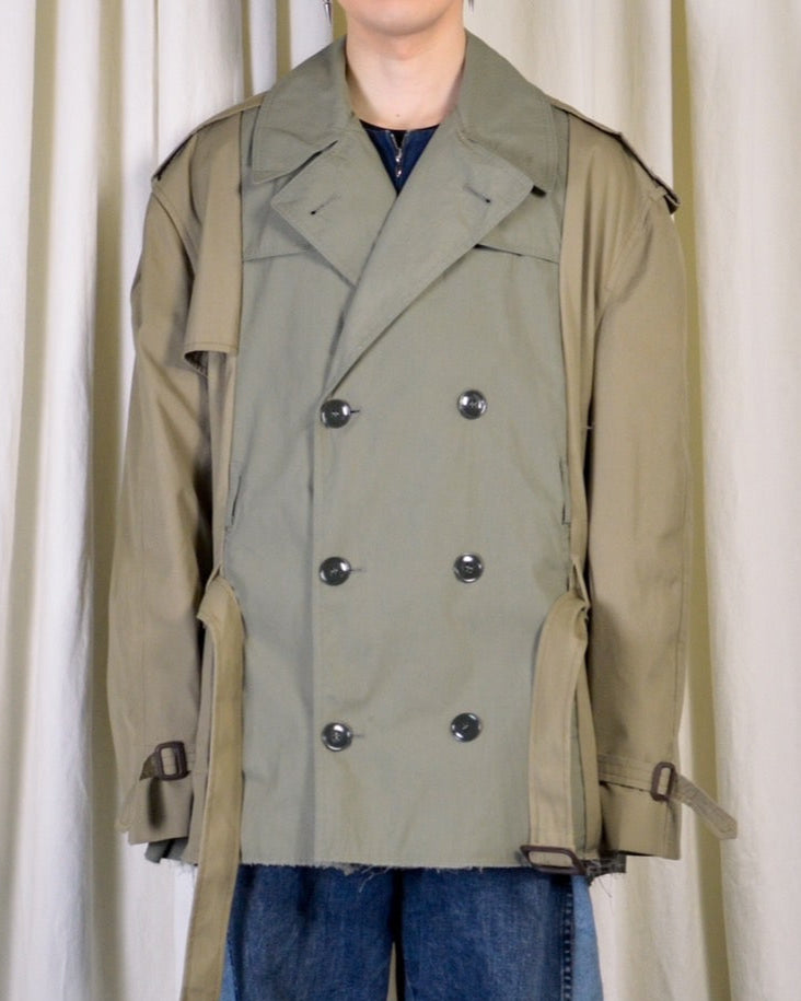 RE-037 / rebuild trench jacket 【A】