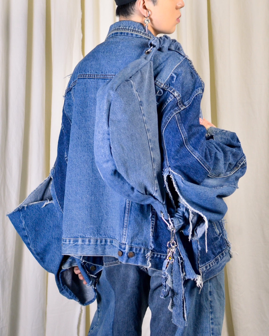 RE-026-03 / rebuild moon mini bag with kye ring 【B】