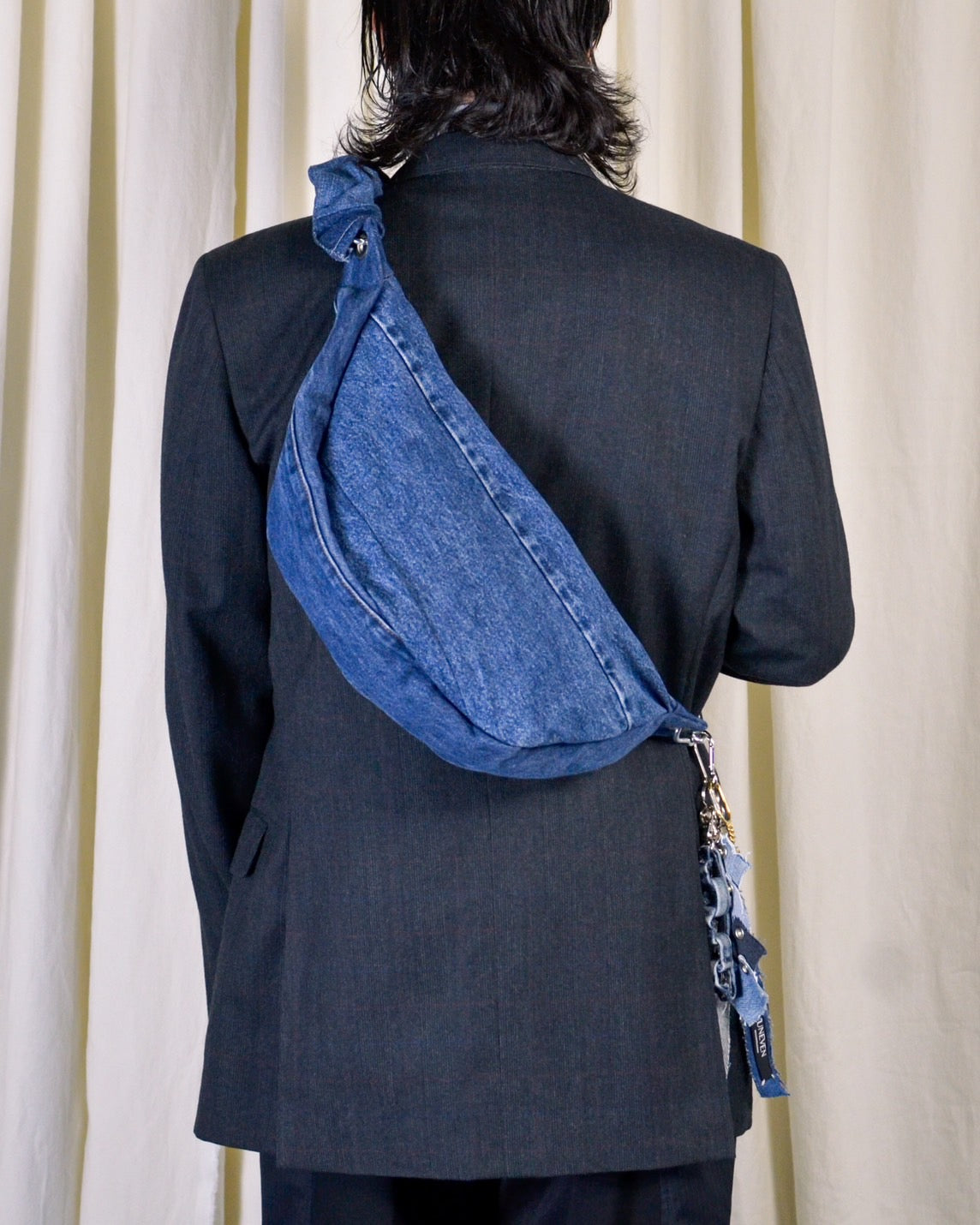 RE-026-03 / rebuild moon mini bag with kye ring 【C】
