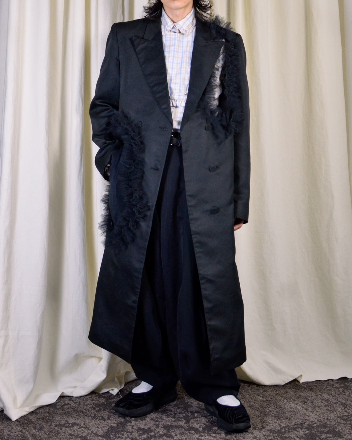 RE-036 / cutting frill coat【A】
