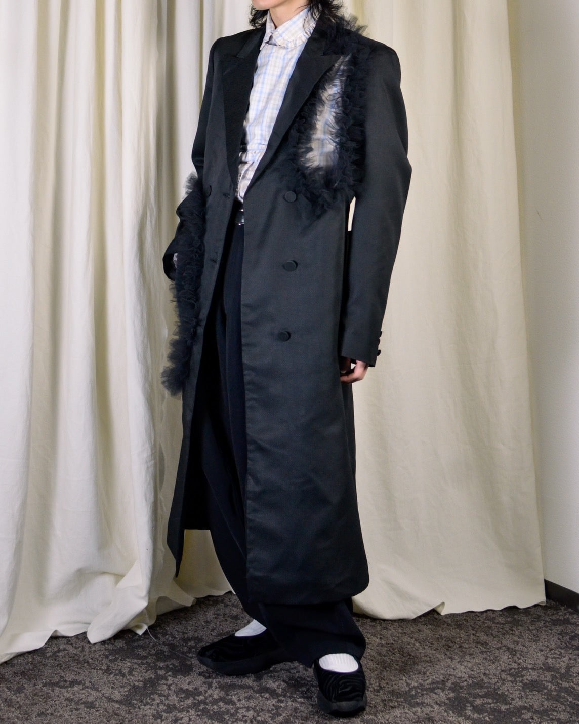 RE-036 / cutting frill coat【A】