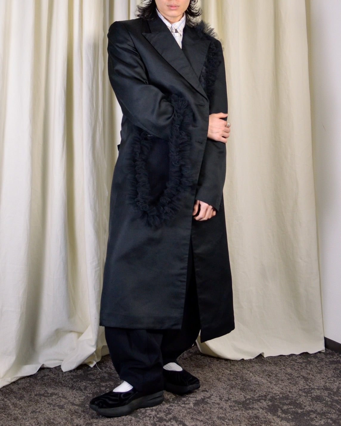 RE-036 / cutting frill coat【A】