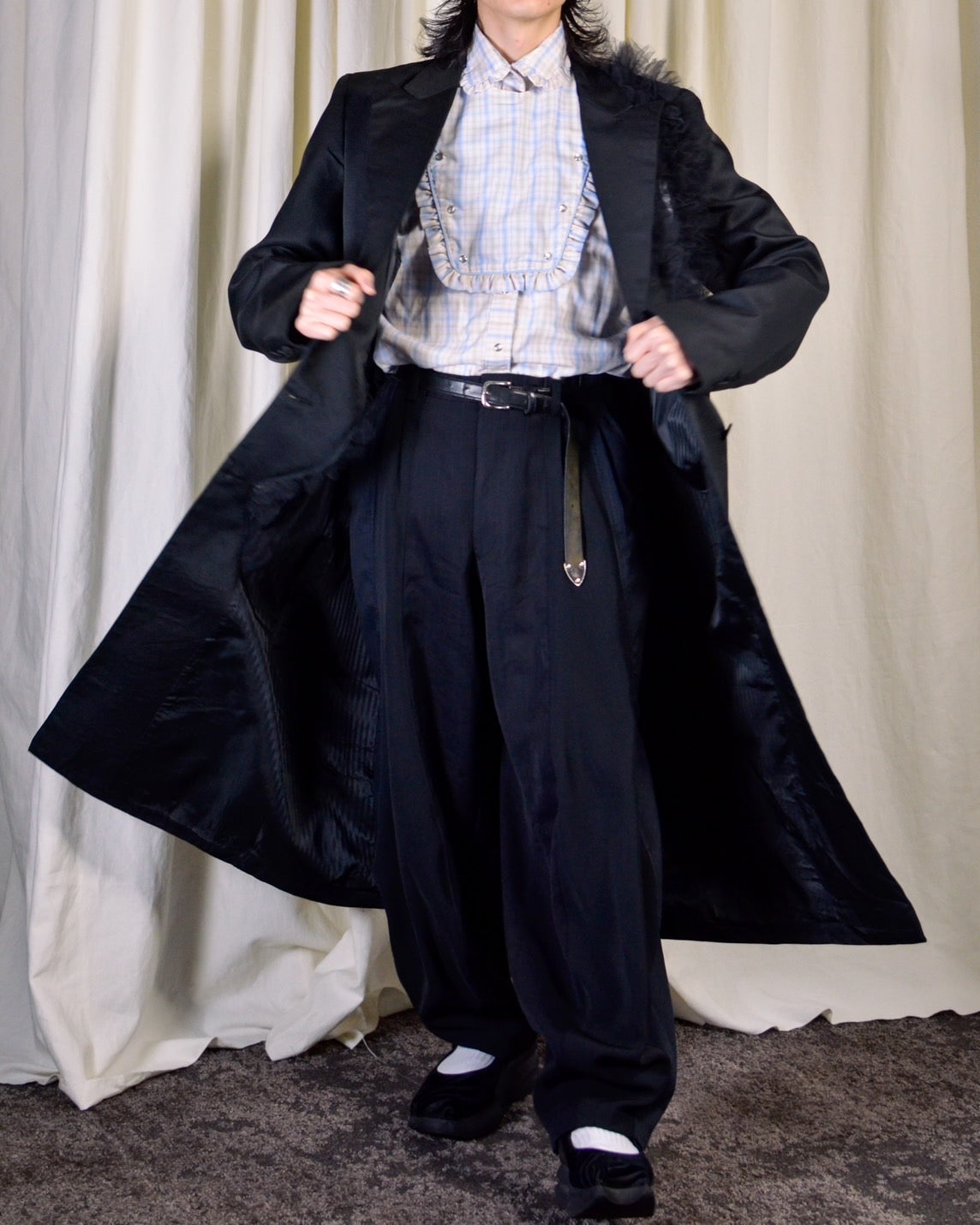RE-036 / cutting frill coat【A】