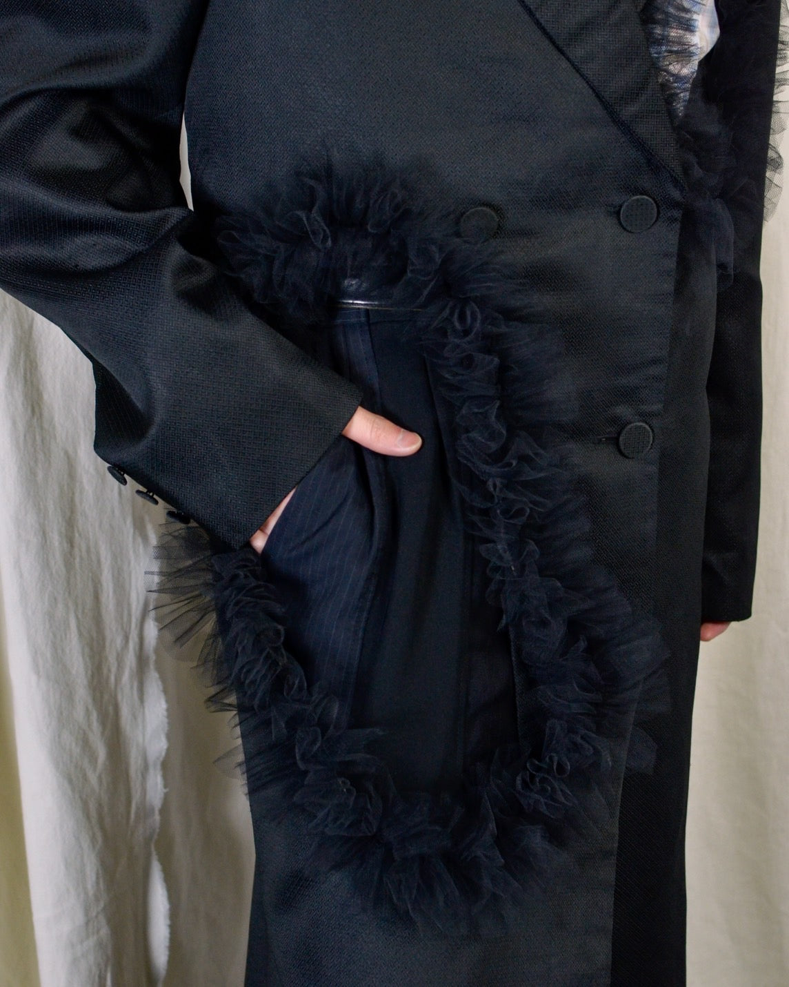 RE-036 / cutting frill coat【A】