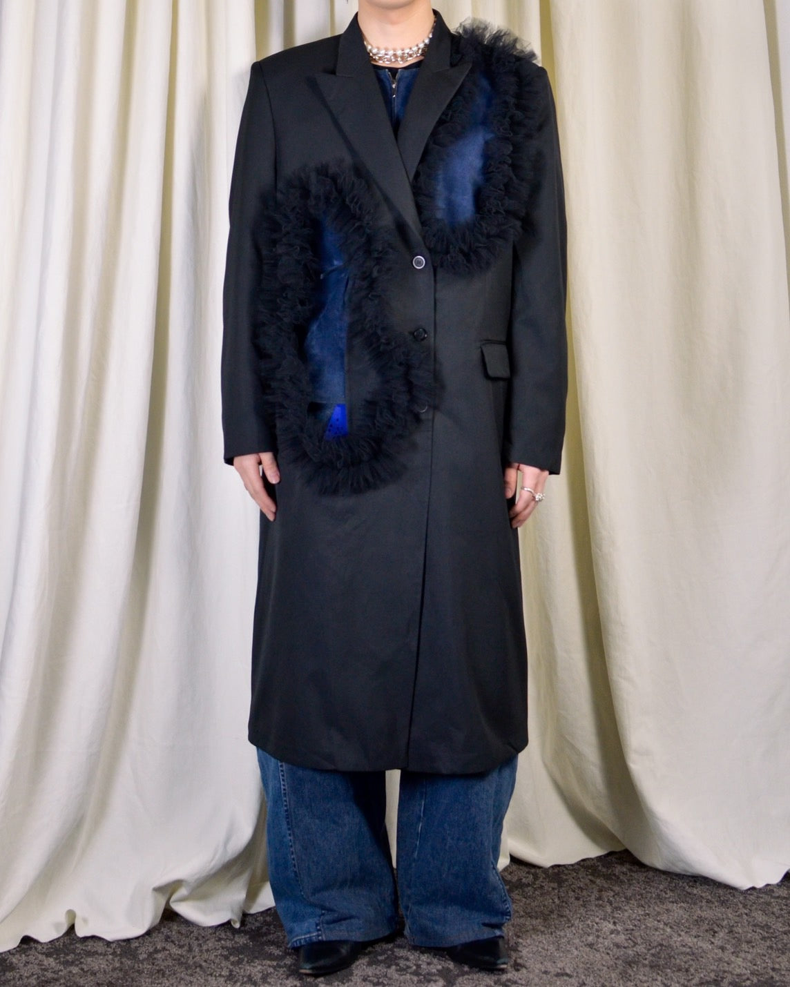 RE-036 / cutting frill coat【B】