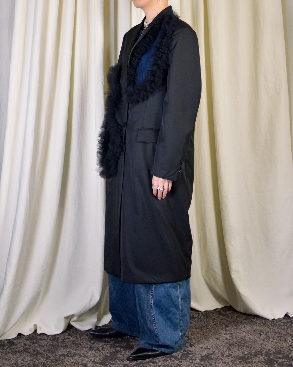 RE-036 / cutting frill coat【B】