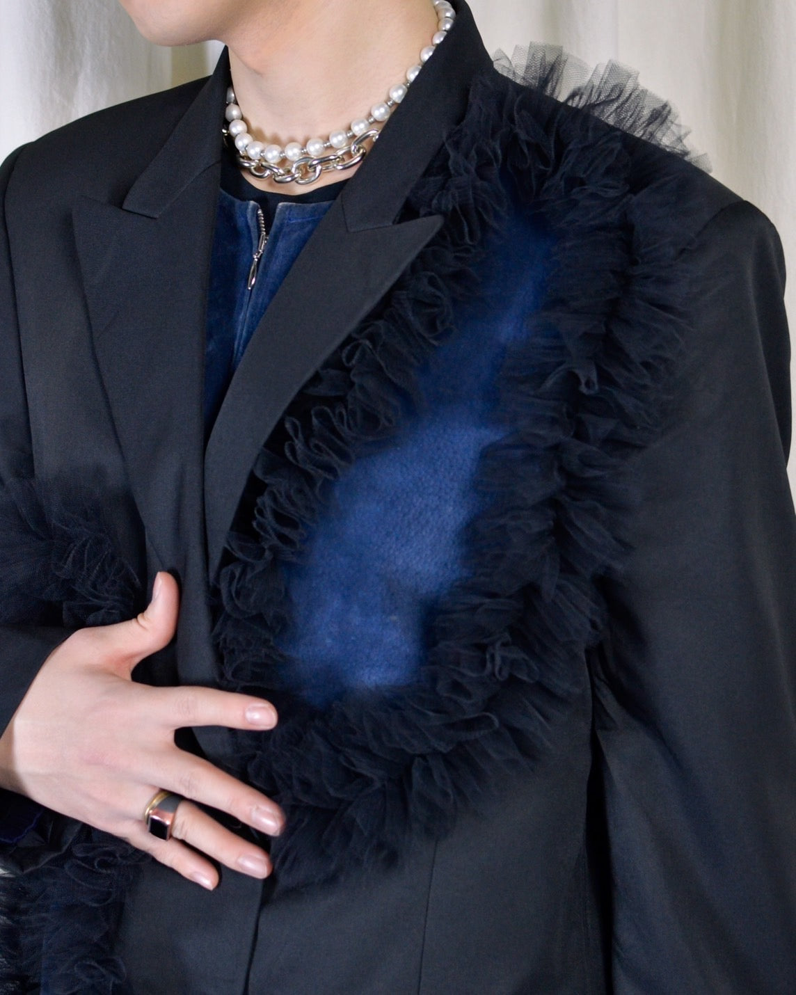RE-036 / cutting frill coat【B】