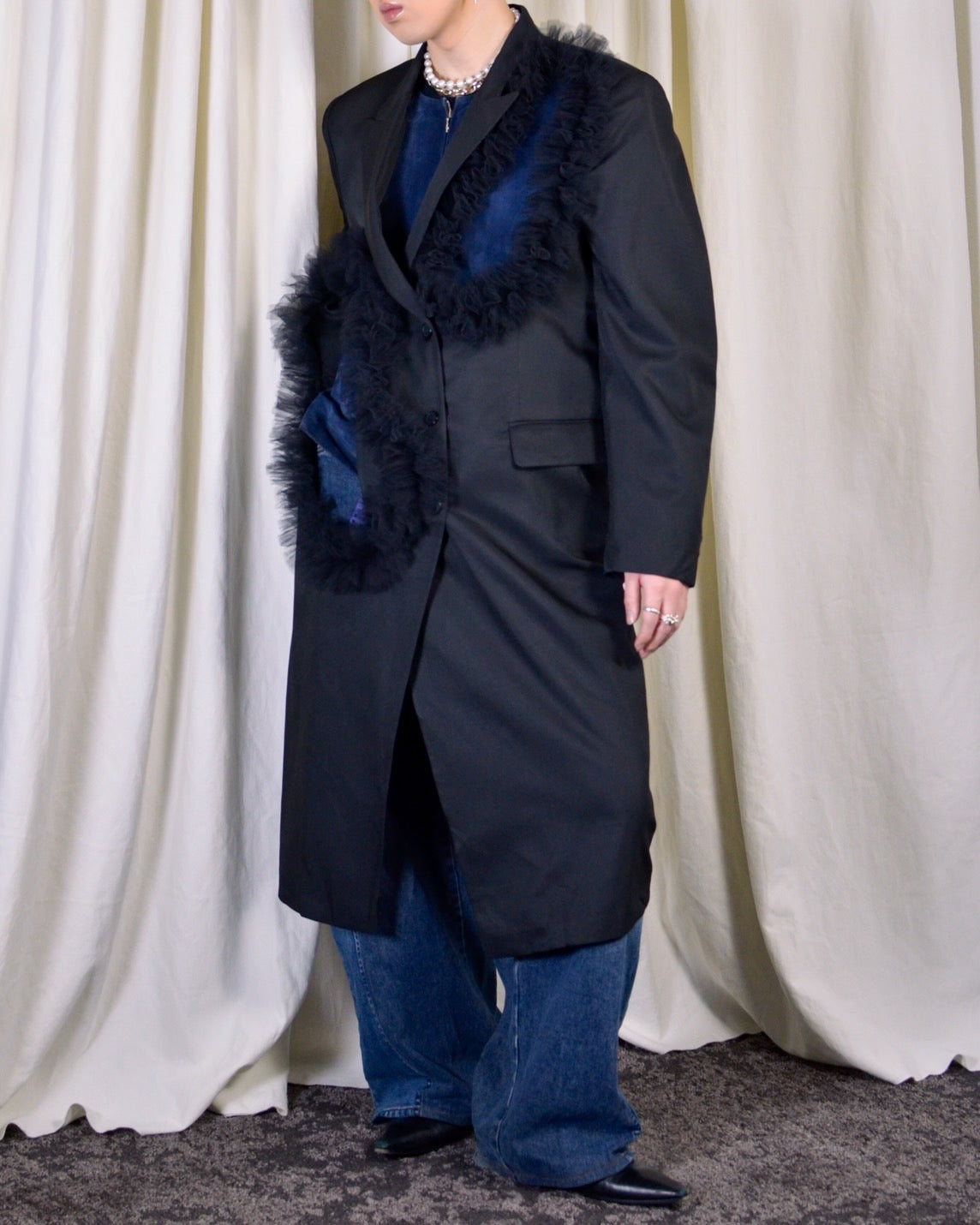 RE-036 / cutting frill coat【B】