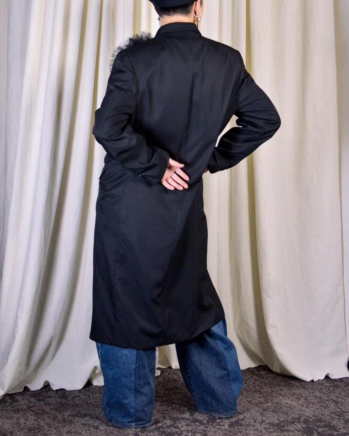 RE-036 / cutting frill coat【B】