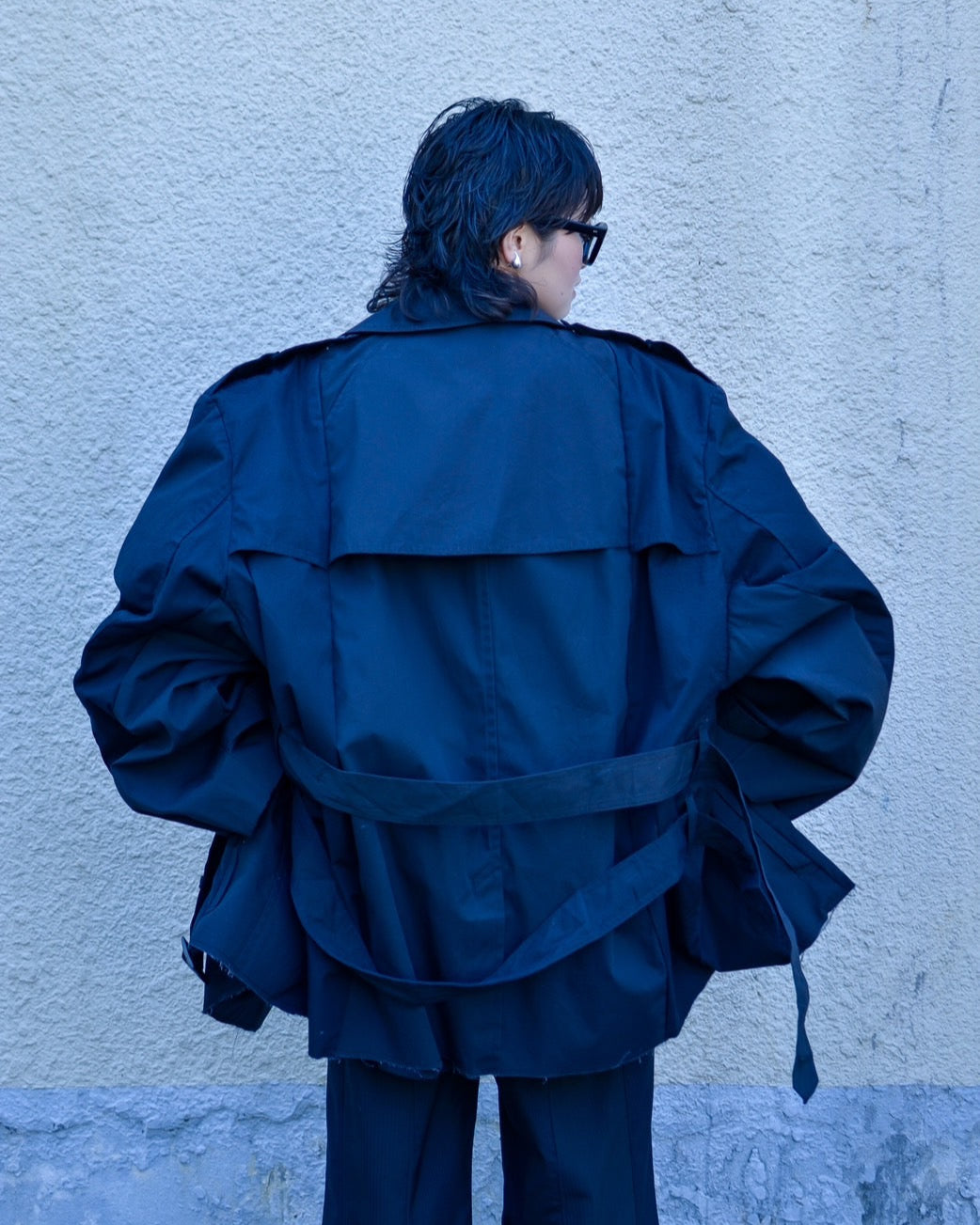 RE-037 / rebuild trench jacket 【B】