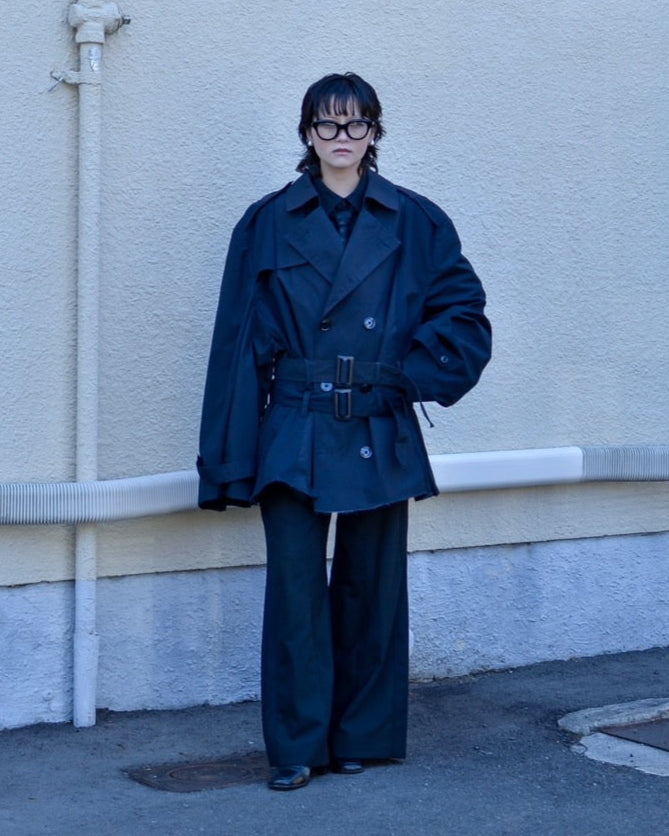 RE-037 / rebuild trench jacket 【B】
