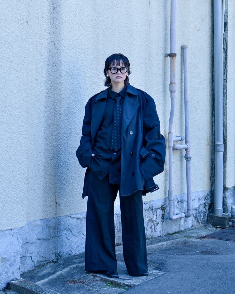 RE-037 / rebuild trench jacket 【B】